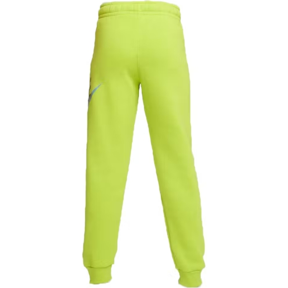 BNWT Nike Boys Nike Sportswear Club Fleece Pant Atomic Green/Chlorophyll XS - Picture 2 of 8